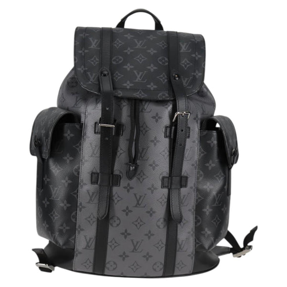 LOUIS VUITTON Monogram Eclipse Christopher PM Backpack M46331 LV Auth ar13619A