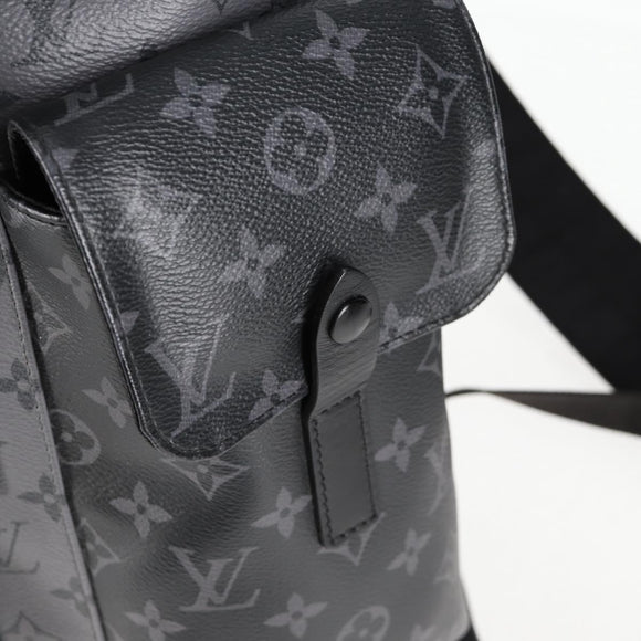 LOUIS VUITTON Monogram Eclipse Christopher PM Backpack M46331 LV Auth ar13619A