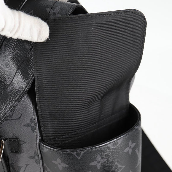 LOUIS VUITTON Monogram Eclipse Christopher PM Backpack M46331 LV Auth ar13619A