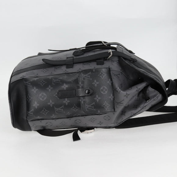 LOUIS VUITTON Monogram Eclipse Christopher PM Backpack M46331 LV Auth ar13619A