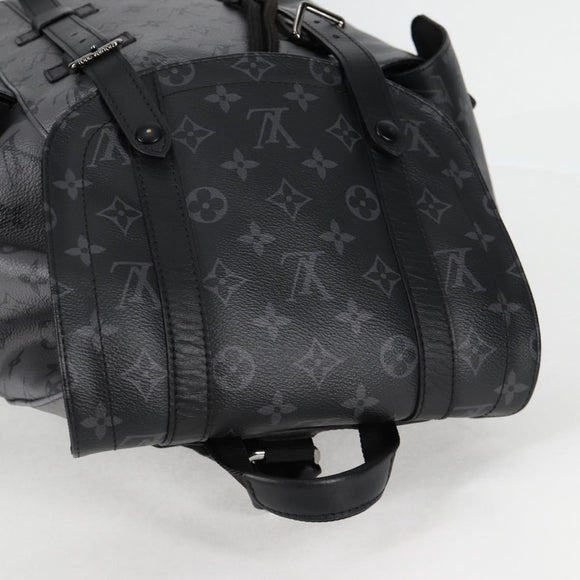LOUIS VUITTON Monogram Eclipse Christopher PM Backpack M46331 LV Auth ar13619A