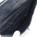 CHANEL COCO Mark Chain Shoulder Bag Caviar Skin Black Gold CC Auth ar13626-22