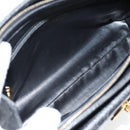 CHANEL COCO Mark Chain Shoulder Bag Caviar Skin Black Gold CC Auth ar13626-11