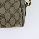 GUCCI GG Supreme Web Sherry Line Shoulder Bag PVC Beige 56 02 087 Auth ar13632-16