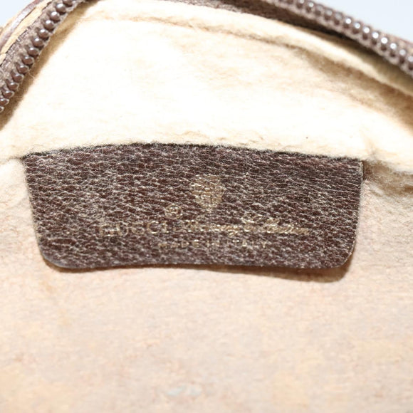 GUCCI GG Supreme Web Sherry Line Shoulder Bag PVC Beige 56 02 087 Auth ar13632