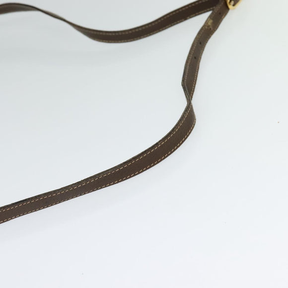 GUCCI GG Supreme Web Sherry Line Shoulder Bag PVC Beige 56 02 087 Auth ar13632