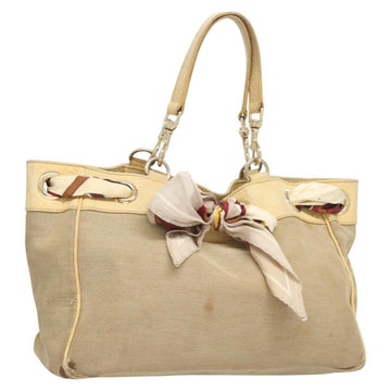 GUCCI GG Canvas Guccissima Bag Leather Canvas Outlet Beige Gold Auth ar13634