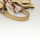 GUCCI GG Canvas Guccissima Bag Leather Canvas Outlet Beige Gold Auth ar13634-7