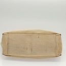 GUCCI GG Canvas Guccissima Bag Leather Canvas Outlet Beige Gold Auth ar13634-9