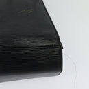 LOUIS VUITTON Epi Croisette PM Tote Bag Black M52492 LV Auth ar13647-9