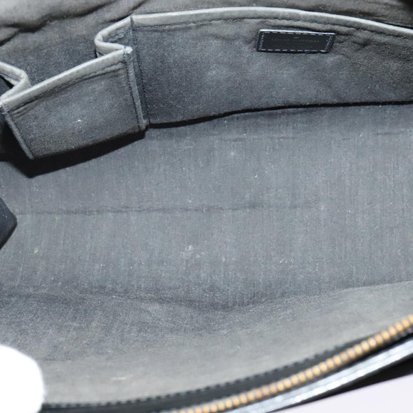 LOUIS VUITTON Epi Croisette PM Tote Bag Black M52492 LV Auth ar13647