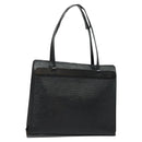 LOUIS VUITTON Epi Croisette PM Tote Bag Black M52492 LV Auth ar13647-13