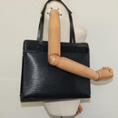 LOUIS VUITTON Epi Croisette PM Tote Bag Black M52492 LV Auth ar13647-23