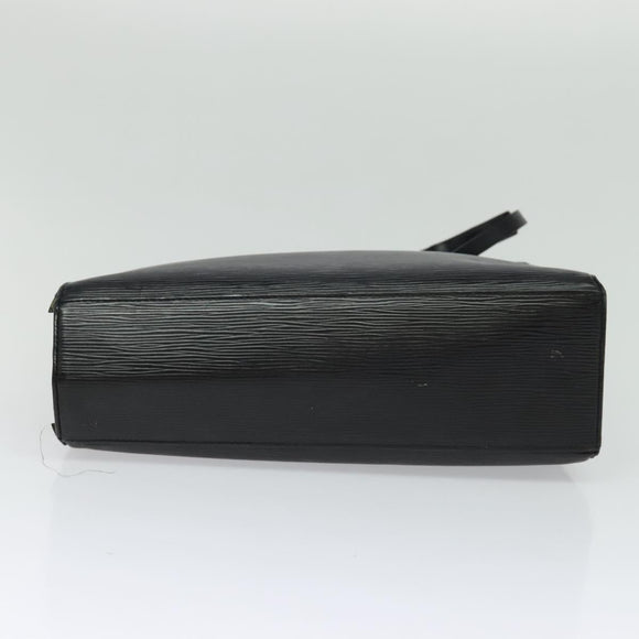 LOUIS VUITTON Epi Croisette PM Tote Bag Black M52492 LV Auth ar13647