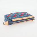 LOUIS VUITTON Monogram Denim Cherry Pochette Brand Blue M13994 LV Auth ar13663SM-5
