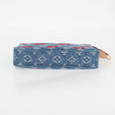 LOUIS VUITTON Monogram Denim Cherry Pochette Brand Blue M13994 LV Auth ar13663SM-6