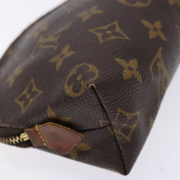 LOUIS VUITTON Monogram Pochette Cosmetic PM Pouch M43998 LV Auth ar13665