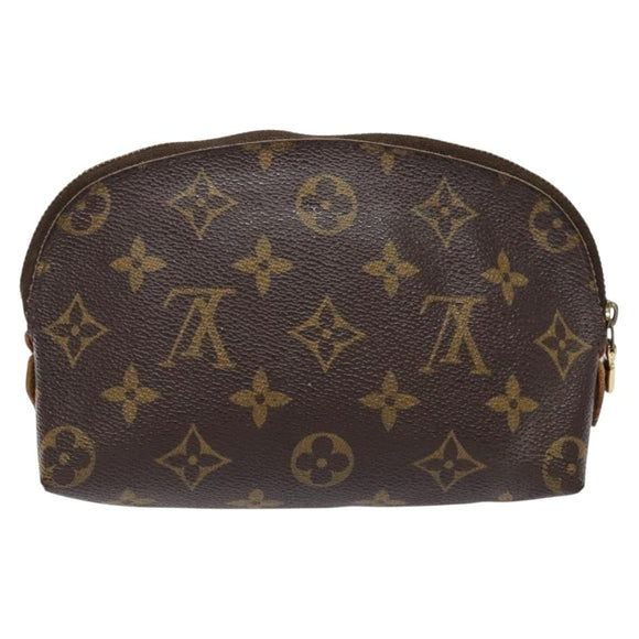 LOUIS VUITTON Monogram Pochette Cosmetic PM Pouch M43998 LV Auth ar13665
