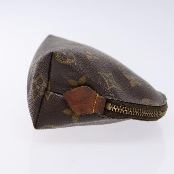 LOUIS VUITTON Monogram Pochette Cosmetic PM Pouch M43998 LV Auth ar13665