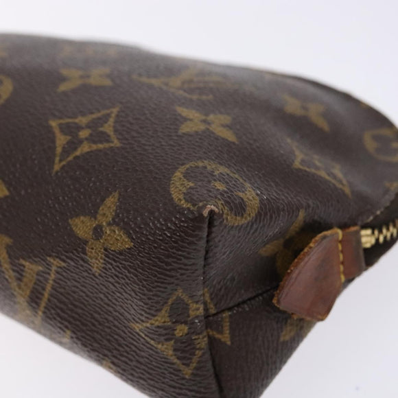 LOUIS VUITTON Monogram Pochette Cosmetic PM Pouch M43998 LV Auth ar13665