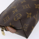LOUIS VUITTON Monogram Pochette Cosmetic PM Pouch M43998 LV Auth ar13665-14