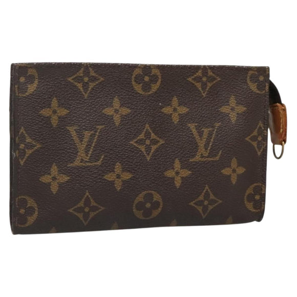 LOUIS VUITTON Monogram Bucket PM Accessory Pouch LV Auth ar13666