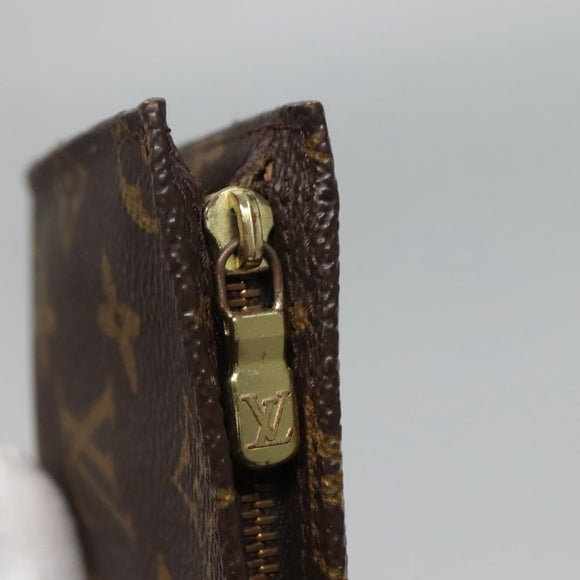 LOUIS VUITTON Monogram Bucket PM Accessory Pouch LV Auth ar13666