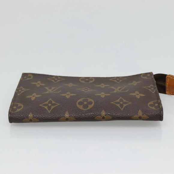 LOUIS VUITTON Monogram Bucket PM Accessory Pouch LV Auth ar13666
