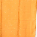 LOUIS VUITTON Scarf Silk Orange LV Auth ar13672-7