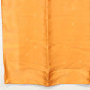 LOUIS VUITTON Scarf Silk Orange LV Auth ar13672-8