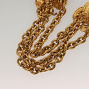 CHANEL COCO Mark Chain Belt metal 29.1"" Gold CC Auth ar13677V-11