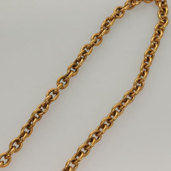 CHANEL COCO Mark Chain Belt metal 29.1"" Gold CC Auth ar13677V