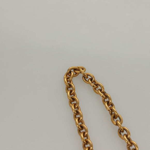 CHANEL COCO Mark Chain Belt metal 29.1"" Gold CC Auth ar13677V