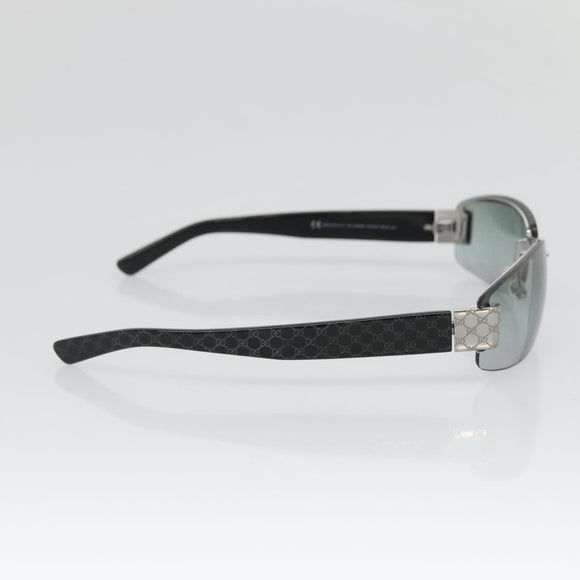 GUCCI Sunglasses Plastic Black Auth ar13681