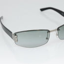 GUCCI Sunglasses Plastic Black Auth ar13681-6