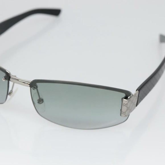 GUCCI Sunglasses Plastic Black Auth ar13681