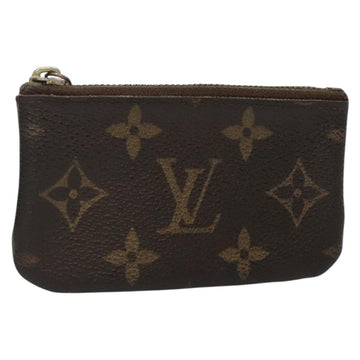 LOUIS VUITTON Monogram Pochette Cles Coin Purse M60033 LV Auth ar13684