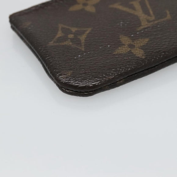LOUIS VUITTON Monogram Pochette Cles Coin Purse M60033 LV Auth ar13684