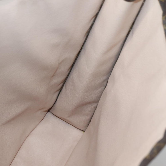 LOUIS VUITTON Monogram Sac Plat Hand Bag M51140 LV Auth ar13686