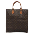 LOUIS VUITTON Monogram Sac Plat Hand Bag M51140 LV Auth ar13686-2