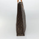 LOUIS VUITTON Monogram Sac Plat Hand Bag M51140 LV Auth ar13686-4