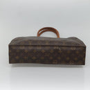 LOUIS VUITTON Monogram Sac Plat Hand Bag M51140 LV Auth ar13686-5