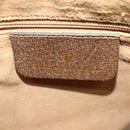 GUCCI GG Supreme Web Sherry Line Bag PVC Beige Gold 904 02 049 Auth ar13697-15