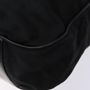 GUCCI Bamboo Shoulder Bag Nylon Black Silver 001 1577 Auth ar13698-15