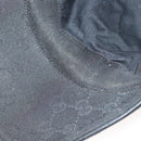 GUCCI GG Canvas Web Sherry Line Cap L Black Red Green 200035 Auth ar13699-9