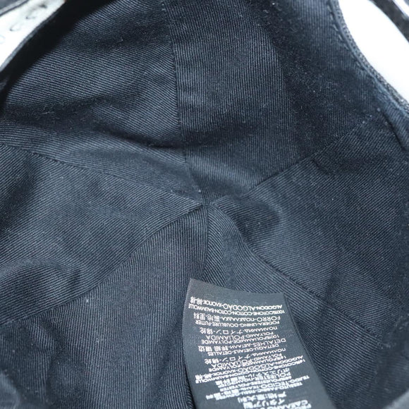 GUCCI GG Canvas Web Sherry Line Cap L Black Red Green 200035 Auth ar13699