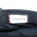 GUCCI GG Canvas Web Sherry Line Cap L Black Red Green 200035 Auth ar13699-15