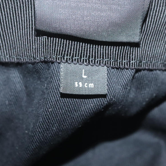 GUCCI GG Canvas Web Sherry Line Cap L Black Red Green 200035 Auth ar13699