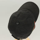 GUCCI GG Canvas Web Sherry Line Cap L Black Red Green 200035 Auth ar13699-5