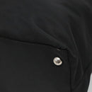 GUCCI Hand Bag Nylon 2way Outlet Black Silver Auth ar13706-17